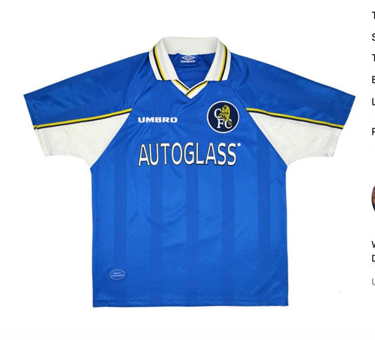 Camiseta Chelsea 98/99 Local