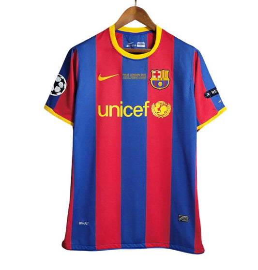 Camiseta FC Barcelona 10/11 Local - Edición Final Champions League