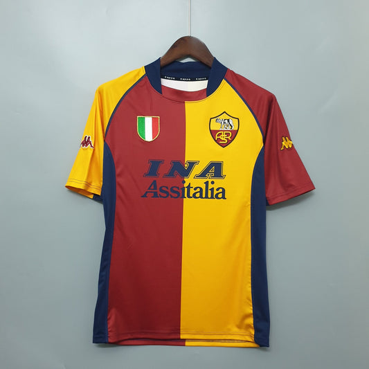 Camiseta AS Roma 00/01 Local